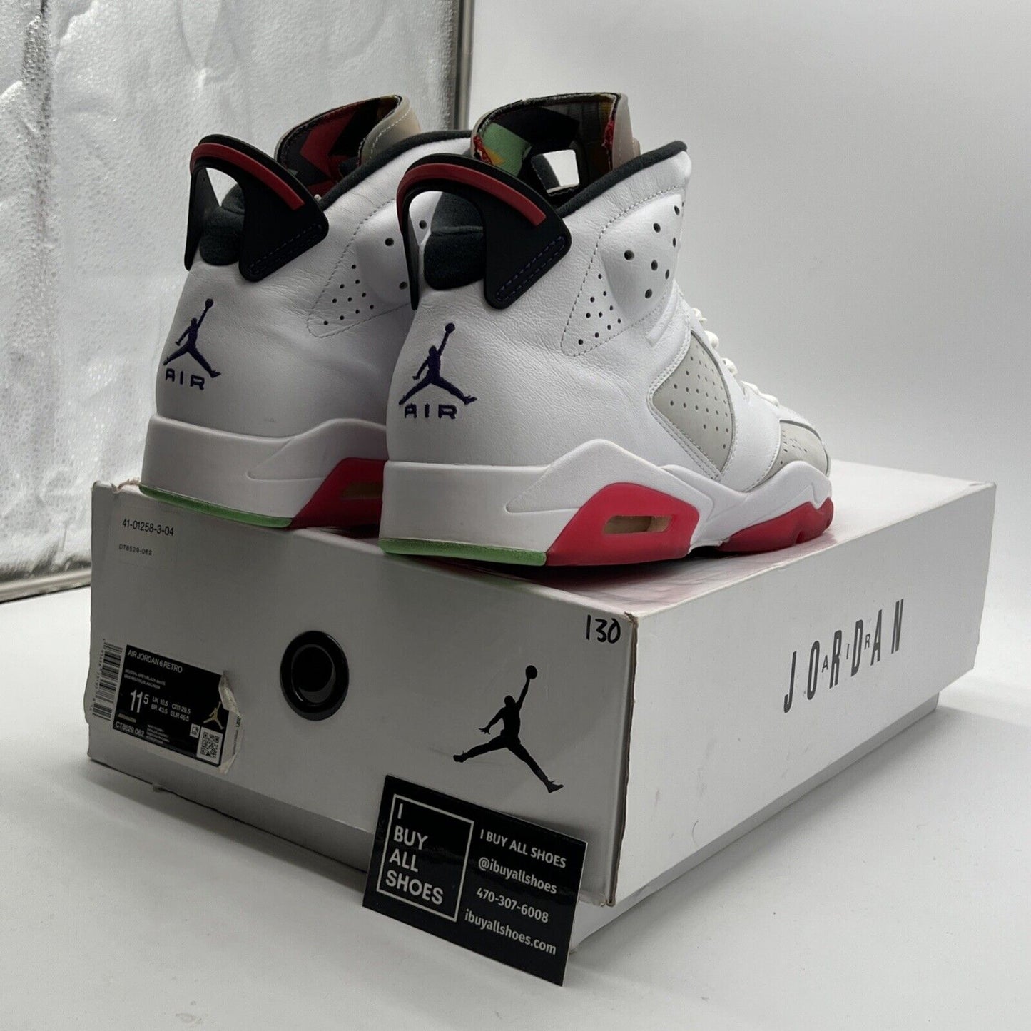 Size 11.5 - Air Jordan 6 Retro Hare (CT8529-062)