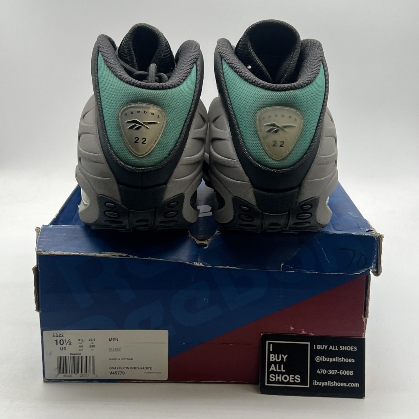 Size 10.5 - Reebok ES22 Gravel - (V45770)