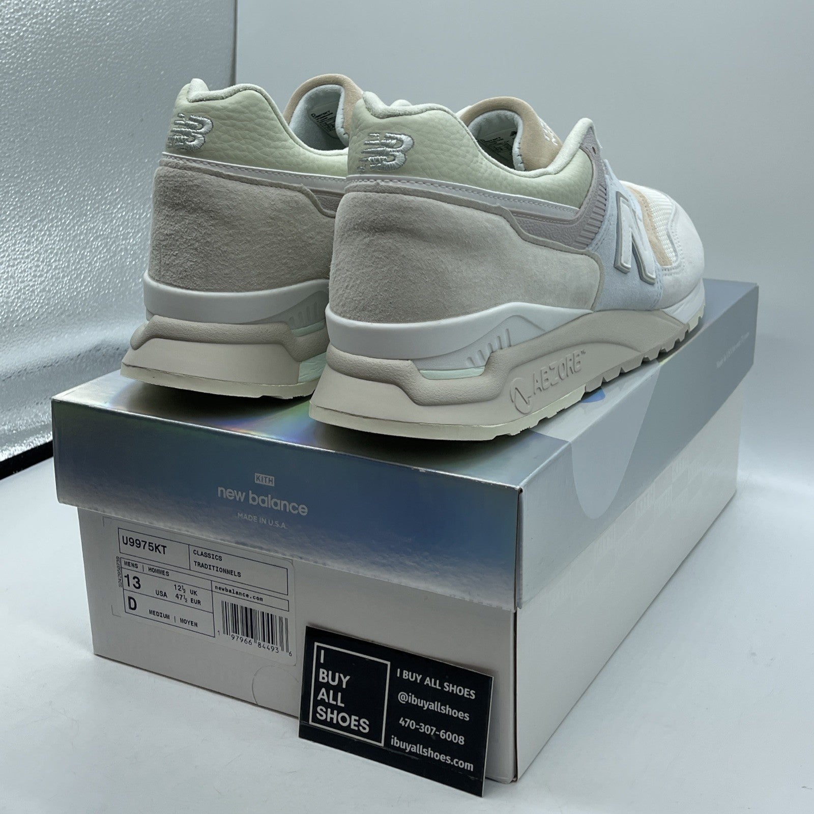 Size 13 - New Balance Ronnie Fieg x 997.5 Made in USA Easter Pack - Ice Blue...