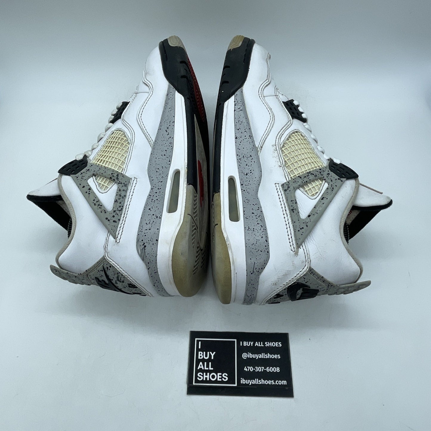 Size 8.5 - Air Jordan 4 Retro OG Mid White Cement (840606-192)