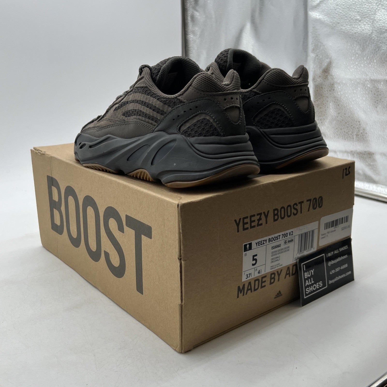 Size 5 - adidas Yeezy Boost 700 V2 Geode (EG6860)
