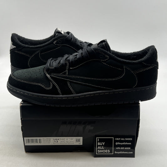 Size 13 - Air Jordan 1 Retro Low OG SP x Travis Scott Black Phantom (DM7866-001)