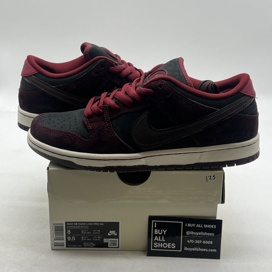 Size 8 - RIOT Skateshop x Nike Dunk Pro SB QS Low Mahogany Dark Beetroot