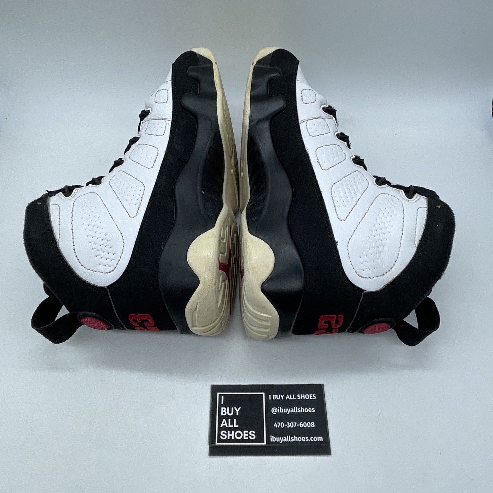 Size 10 - Air Jordan 9 Retro space jam 2016 (302370-112)