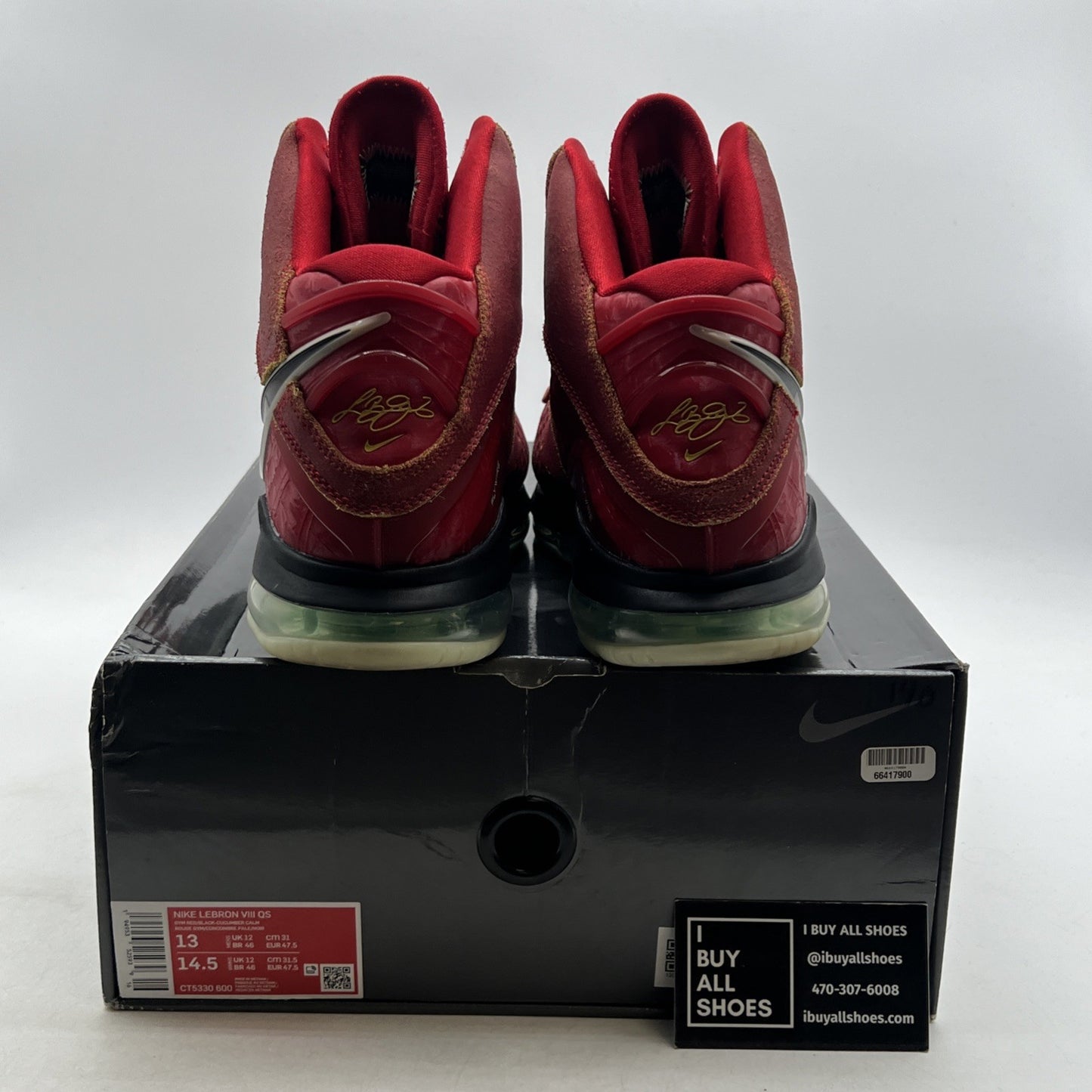 Size 13 - Nike LeBron 8 QS Empire Jade (CT5330-600)