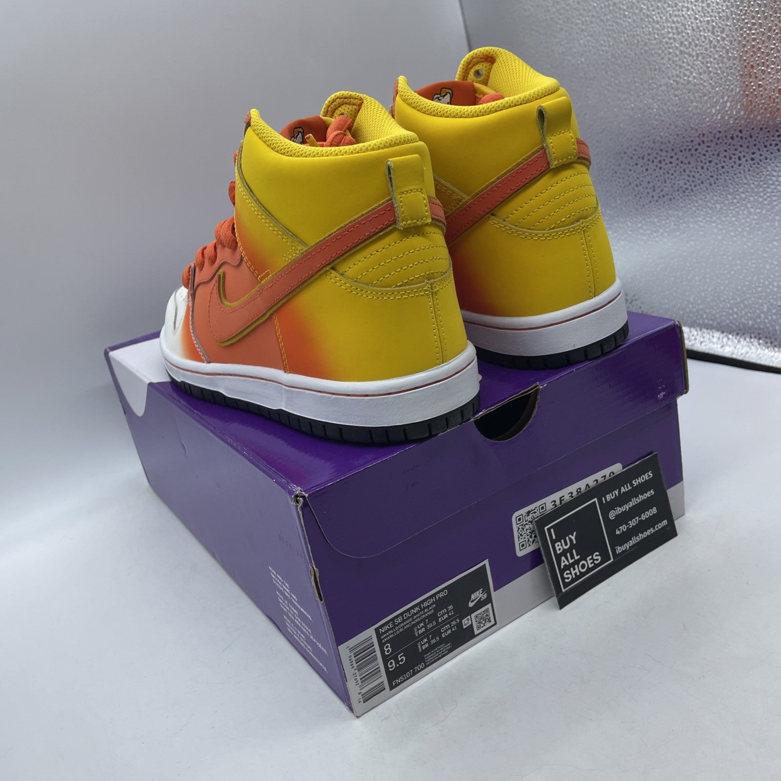 Size 8 - Nike Dunk SB High Sweet Tooth (FN5107-500)