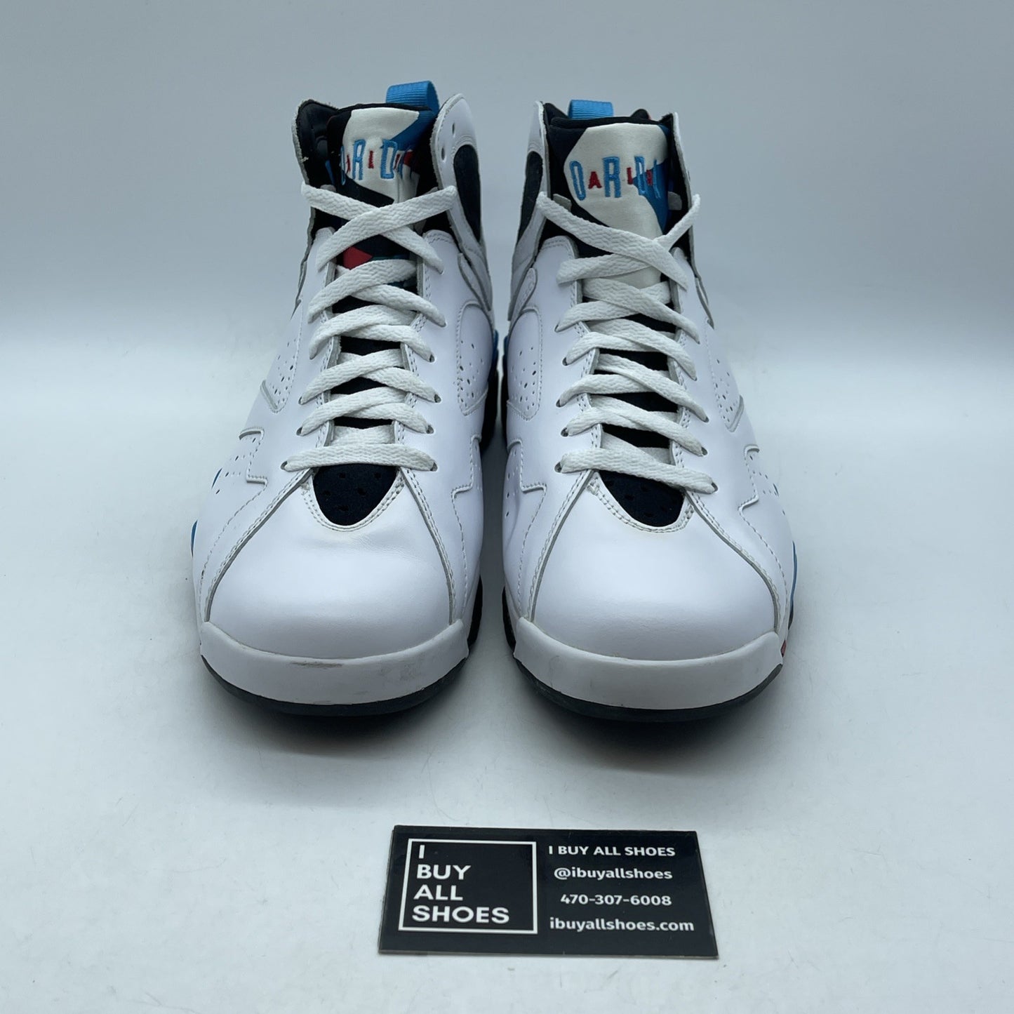 Size 9 - Air Jordan 7 Retro Orion White Black Suede (304775-105)