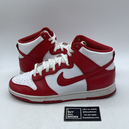 Size 11.5 - Nike Dunk High Championship Red (DD1399-106)