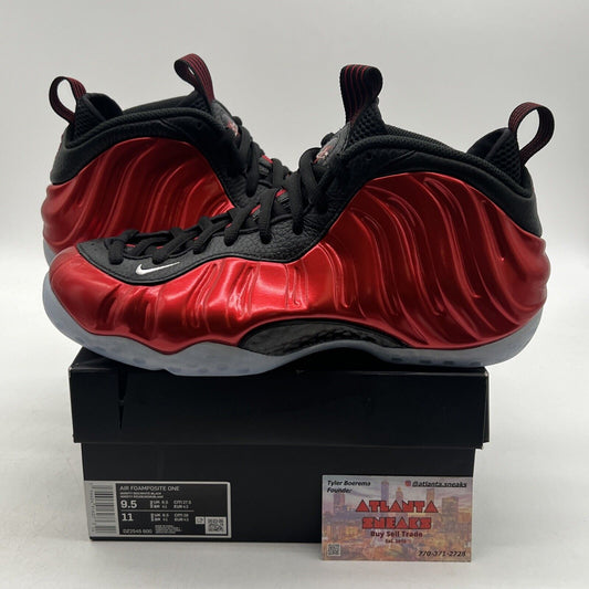 Size 9.5 - Nike Air Foamposite One 2023 Metallic Red Icey (DZ2545-600)