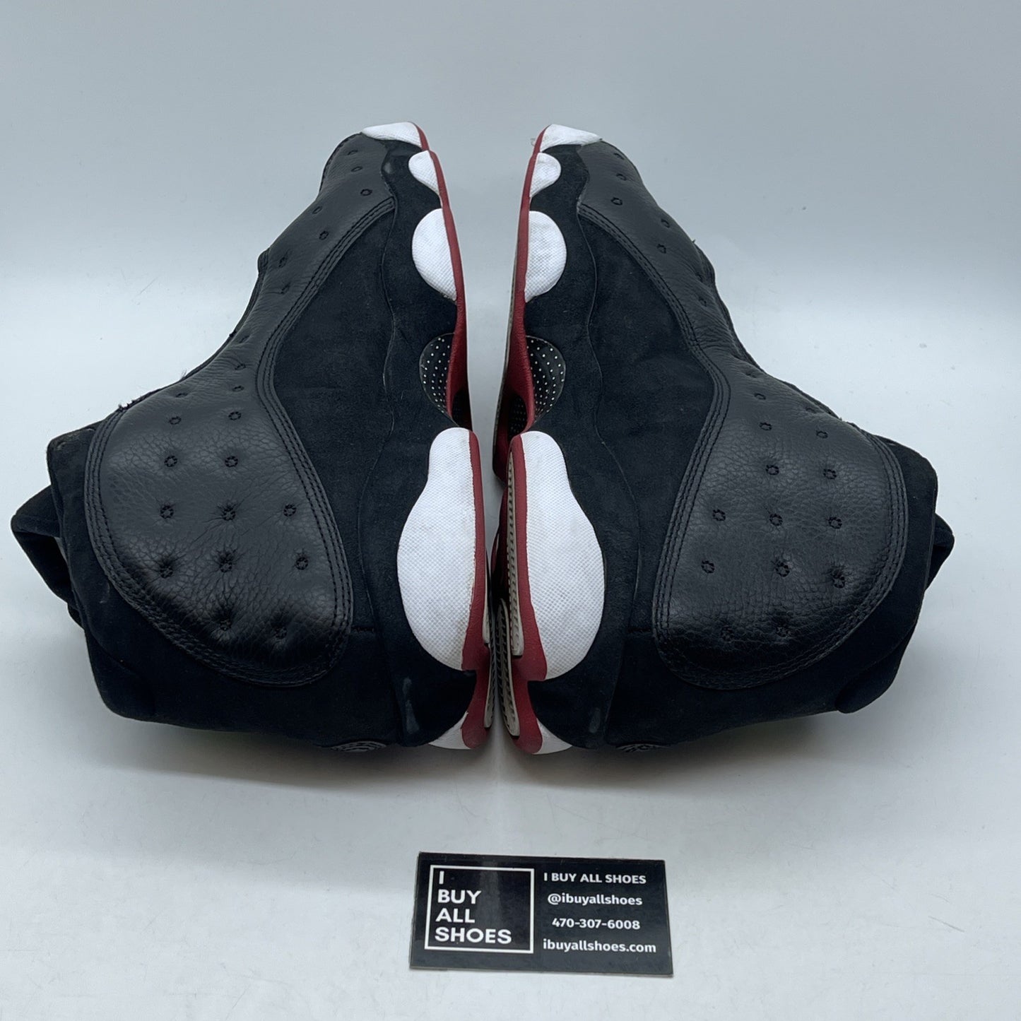 Size 13 - Air Jordan 13 Retro 2011 Playoff Black Suede Leather (414571-001)