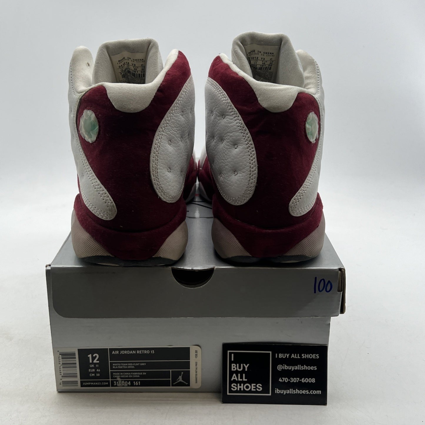 Size 12 - Air Jordan 13 Retro 2005 Grey Toe (310004-161)