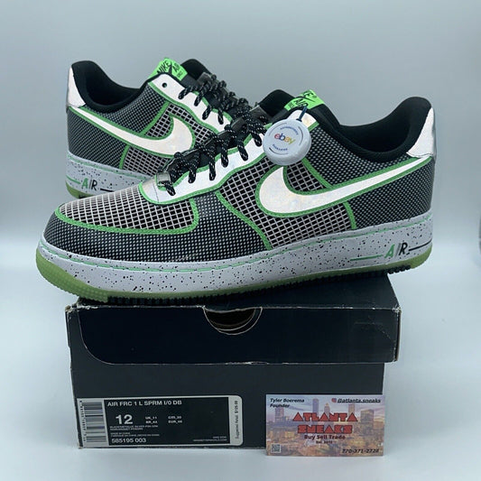 Size 12 - Nike Air Force 1 Low Insideout DB Doernbecher Green 3m Black Leather