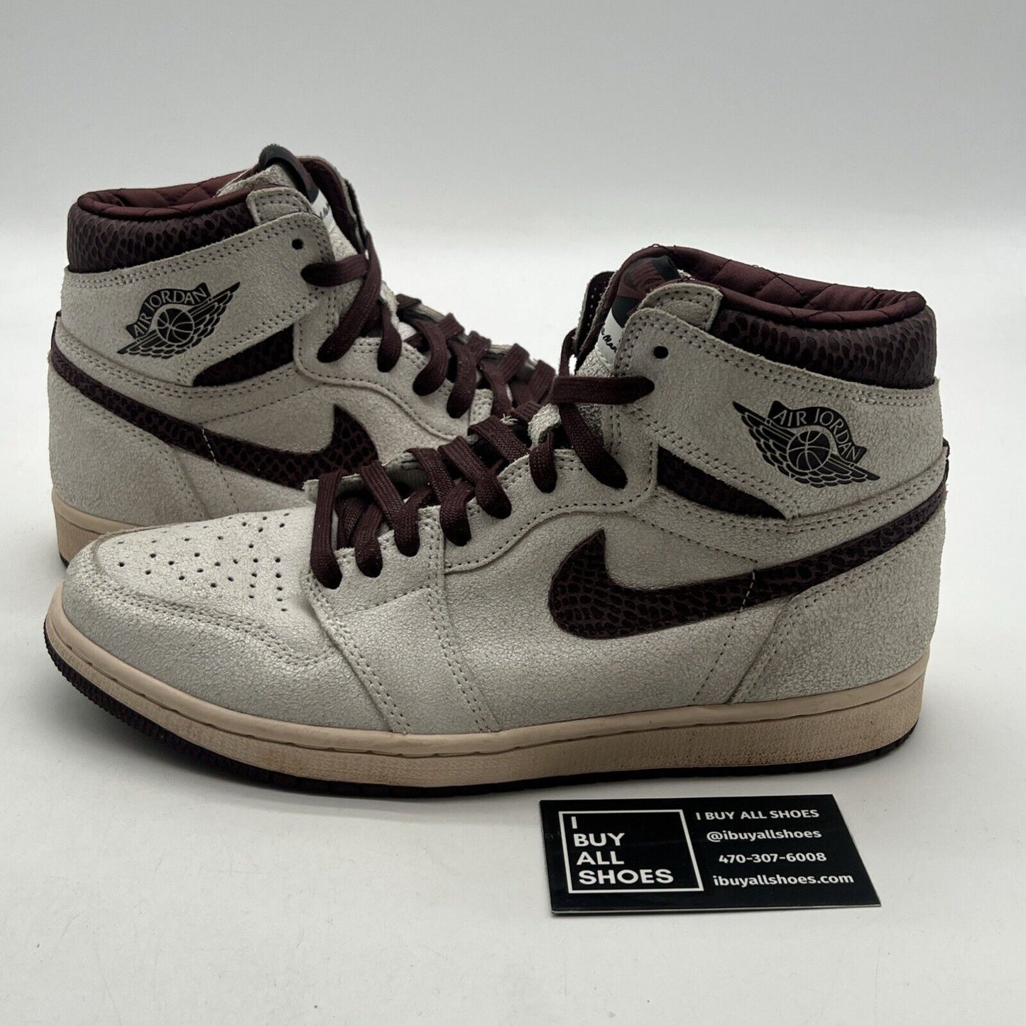 Size 9.5 - Air Jordan 1 OG x A Ma Maniere High Airness (DO7097-100)