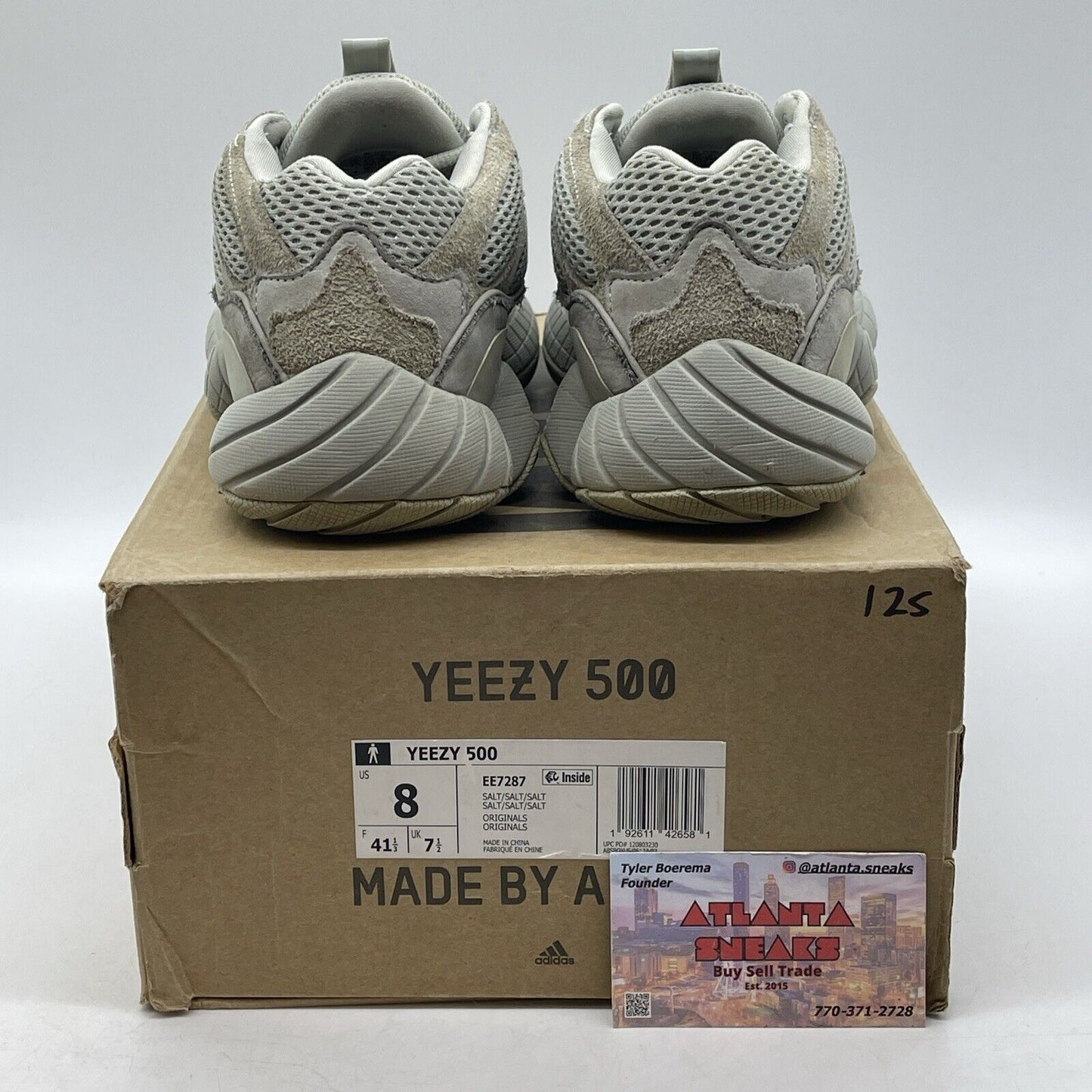 Size 8 - adidas Yeezy 500 Salt Tan Suede (EE7287)