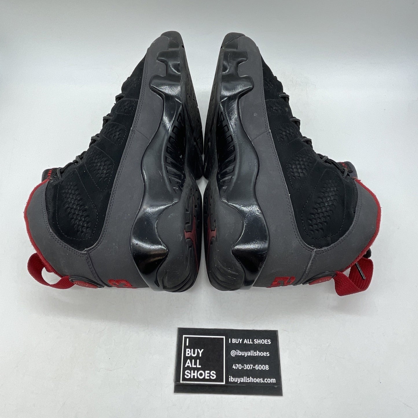 Size 8 - Air Jordan 9 Retro 2010 Charcoal (302370-005)