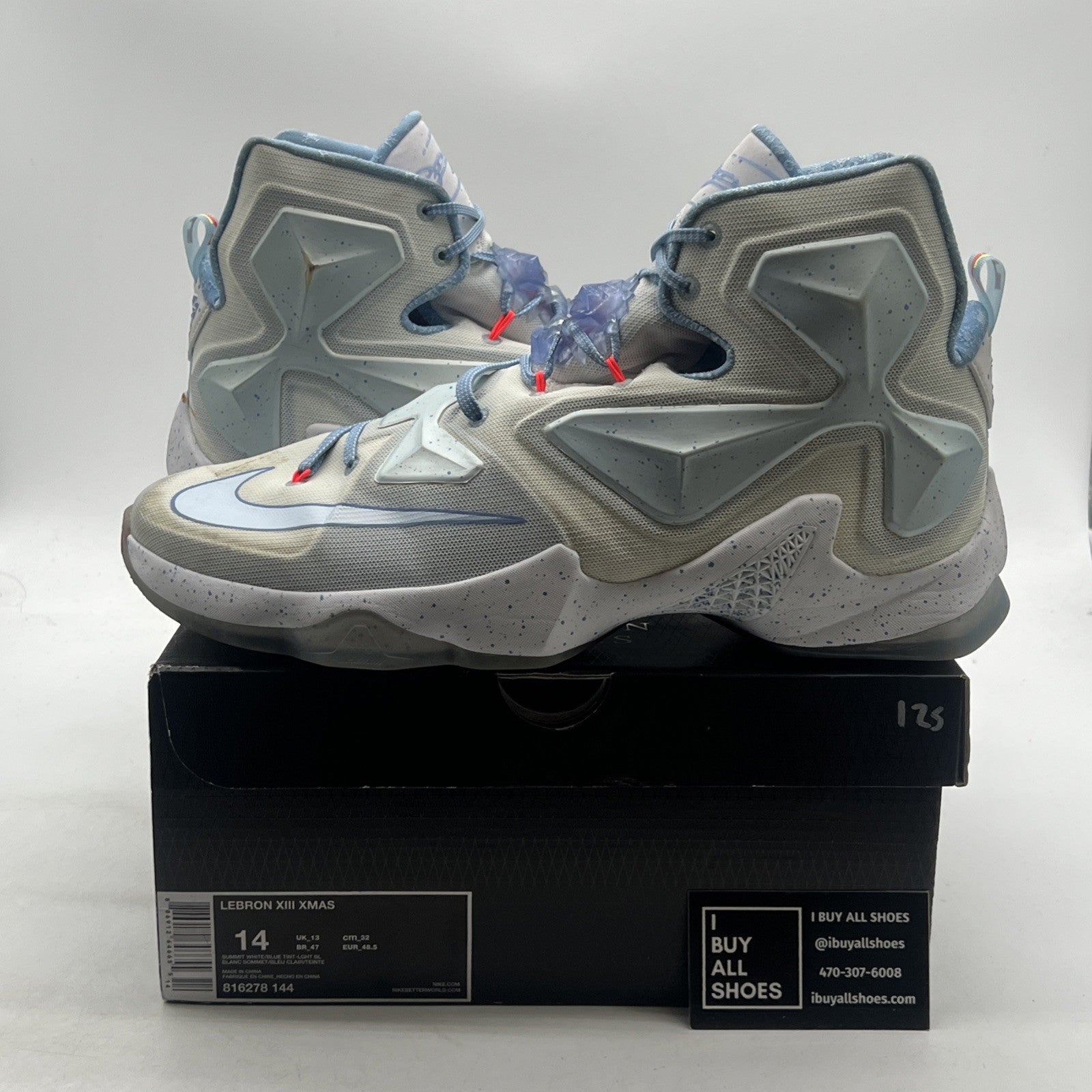 Size 14 - Nike LeBron 13 Christmas (816278-144)