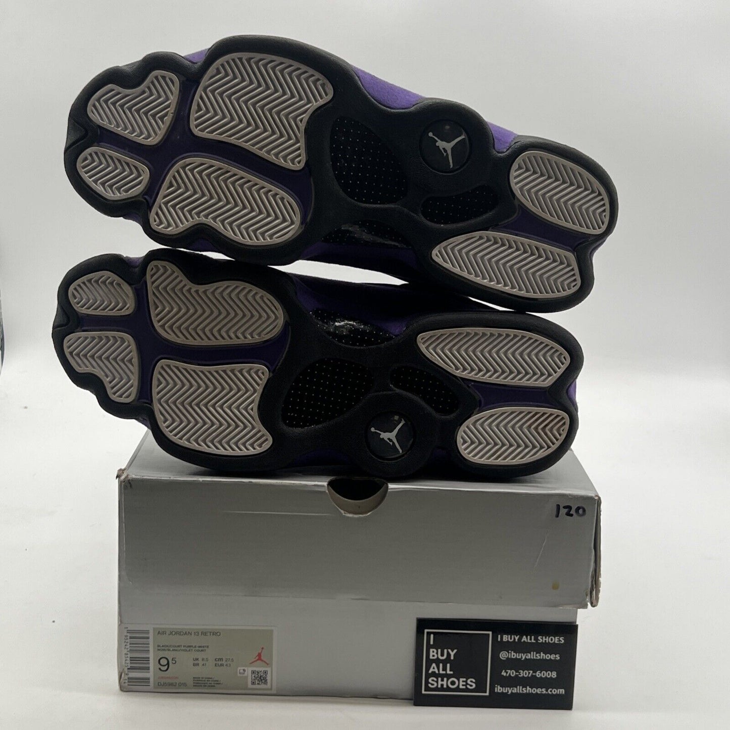 Size 9.5 - Air Jordan 13 Retro Court Purple (DJ5982-015)