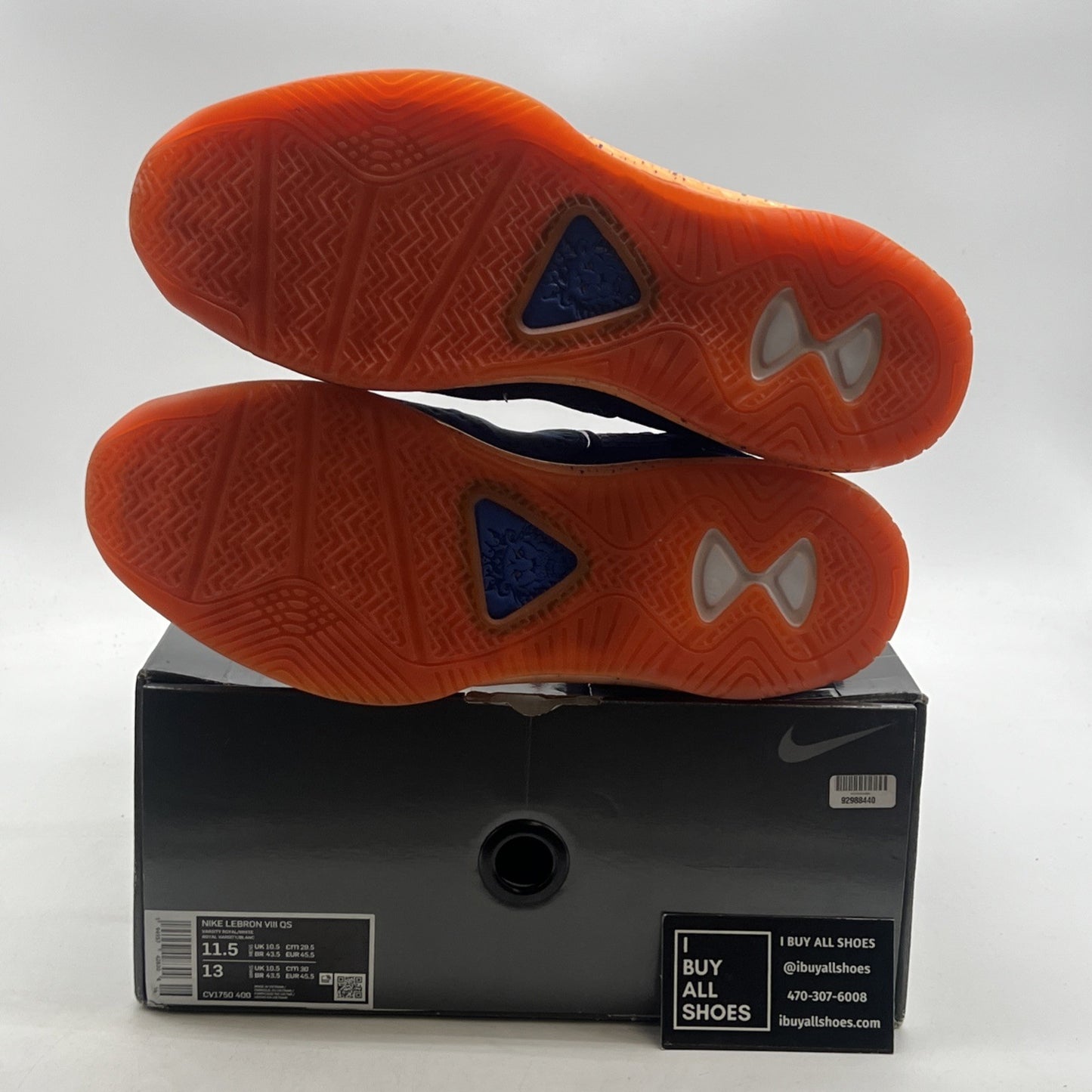 Size 11.5 - Nike LeBron 8 HWC - (CV1750-400)