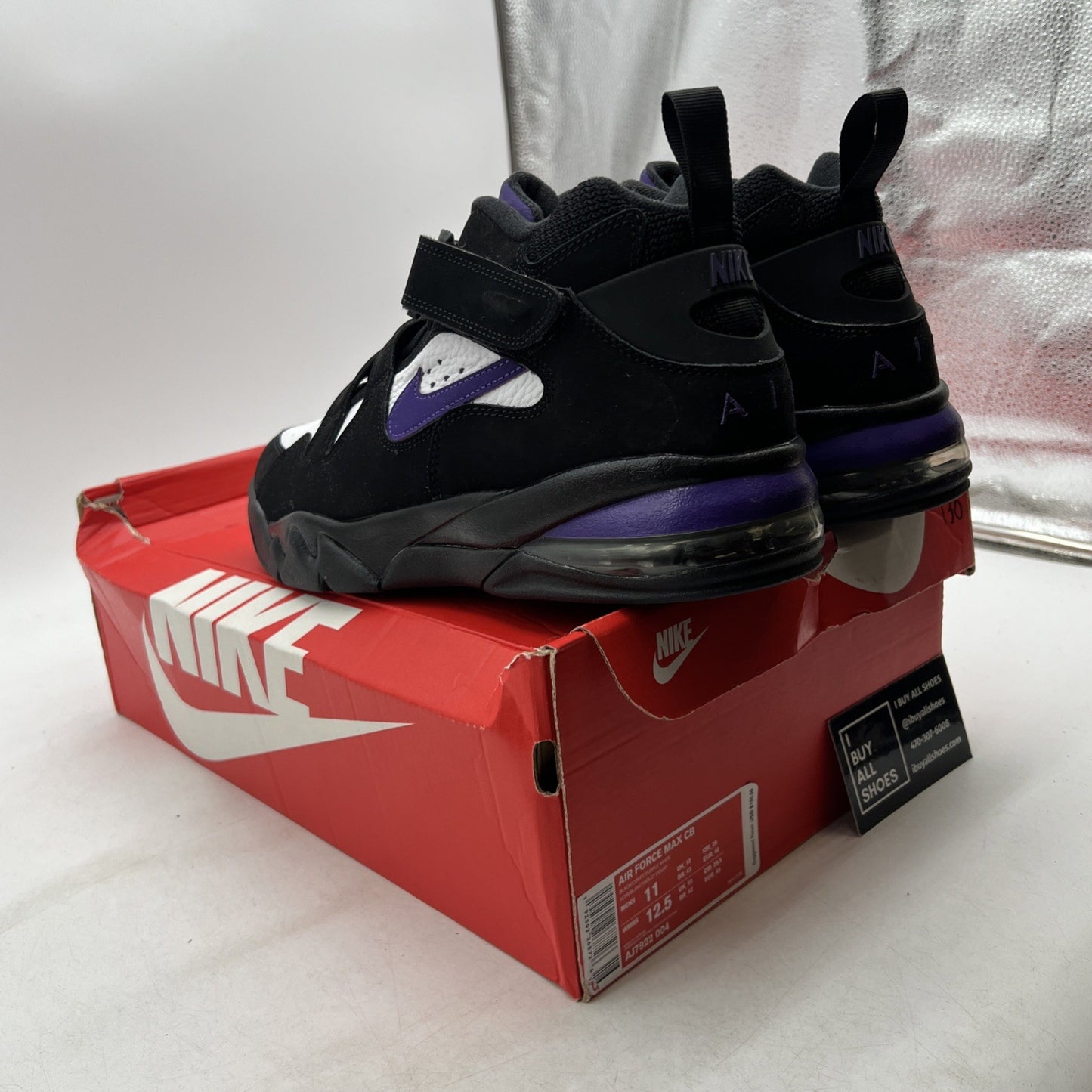 Size 11 - Nike Air Force Max CB OG Purple (AJ7922-004)
