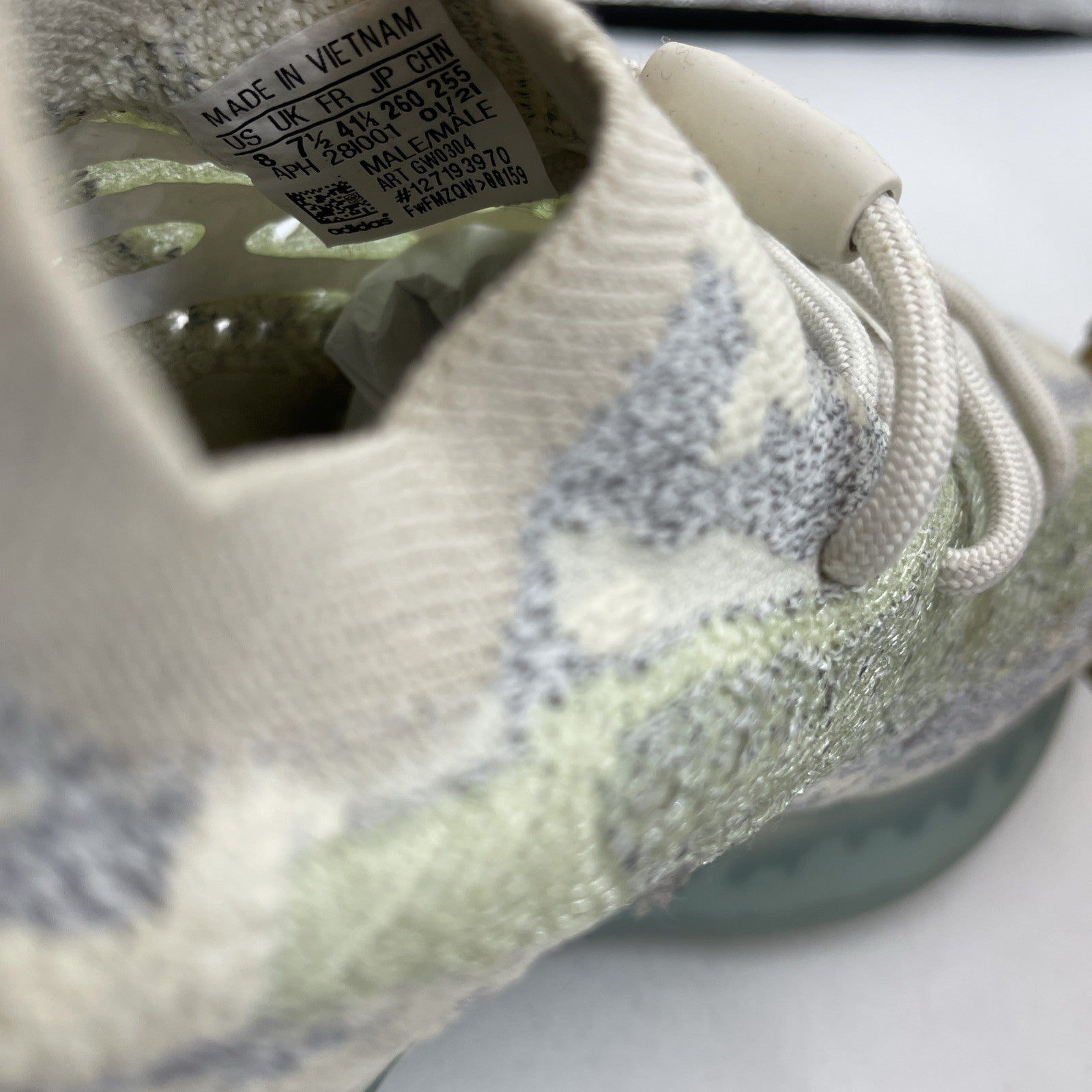 Size 8 - adidas Yeezy Boost 380 Alien Blue White Suede (GW0304)