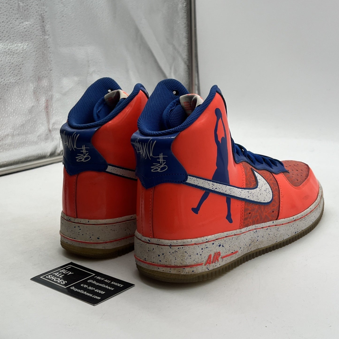 Size 10.5 - Nike Air Force 1 CMFT PRM RW QS High Sheed (624185-800)