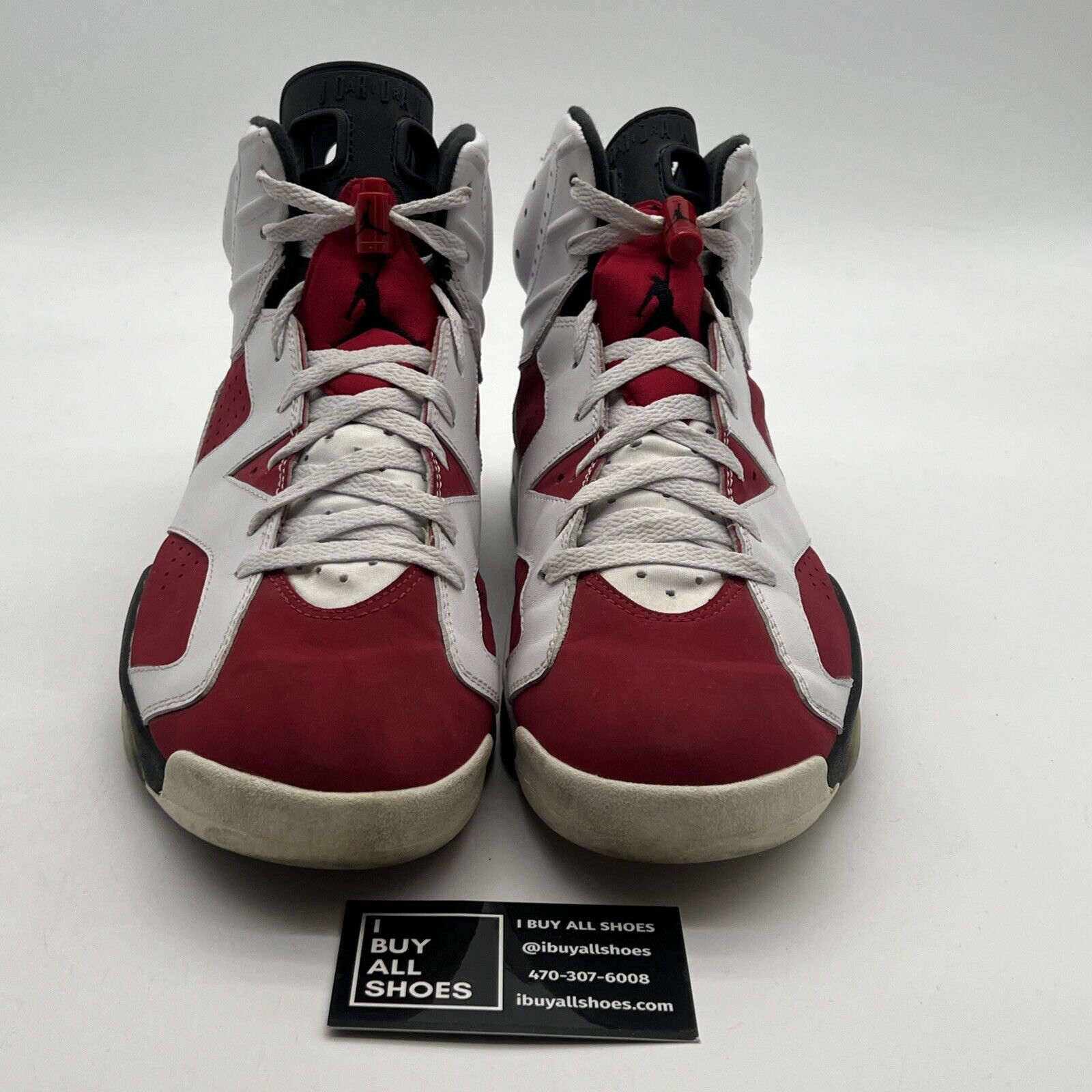 Size 13 - Air Jordan 6 Retro 2014 Carmine (384664-160)