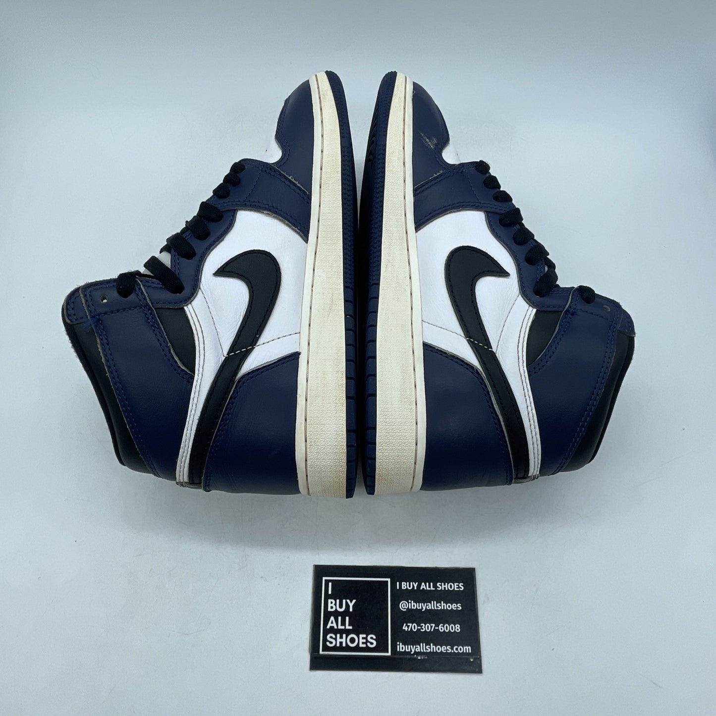Size 6.5Y (GS) Air Jordan 1 Retro OG “Midnight Navy” (FD1437-401)
