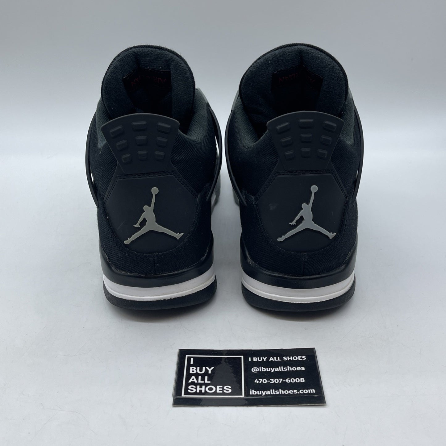 Size 10 - Jordan 4 Retro SE Mid Black Canvas Grey Suede (DH7138-006)