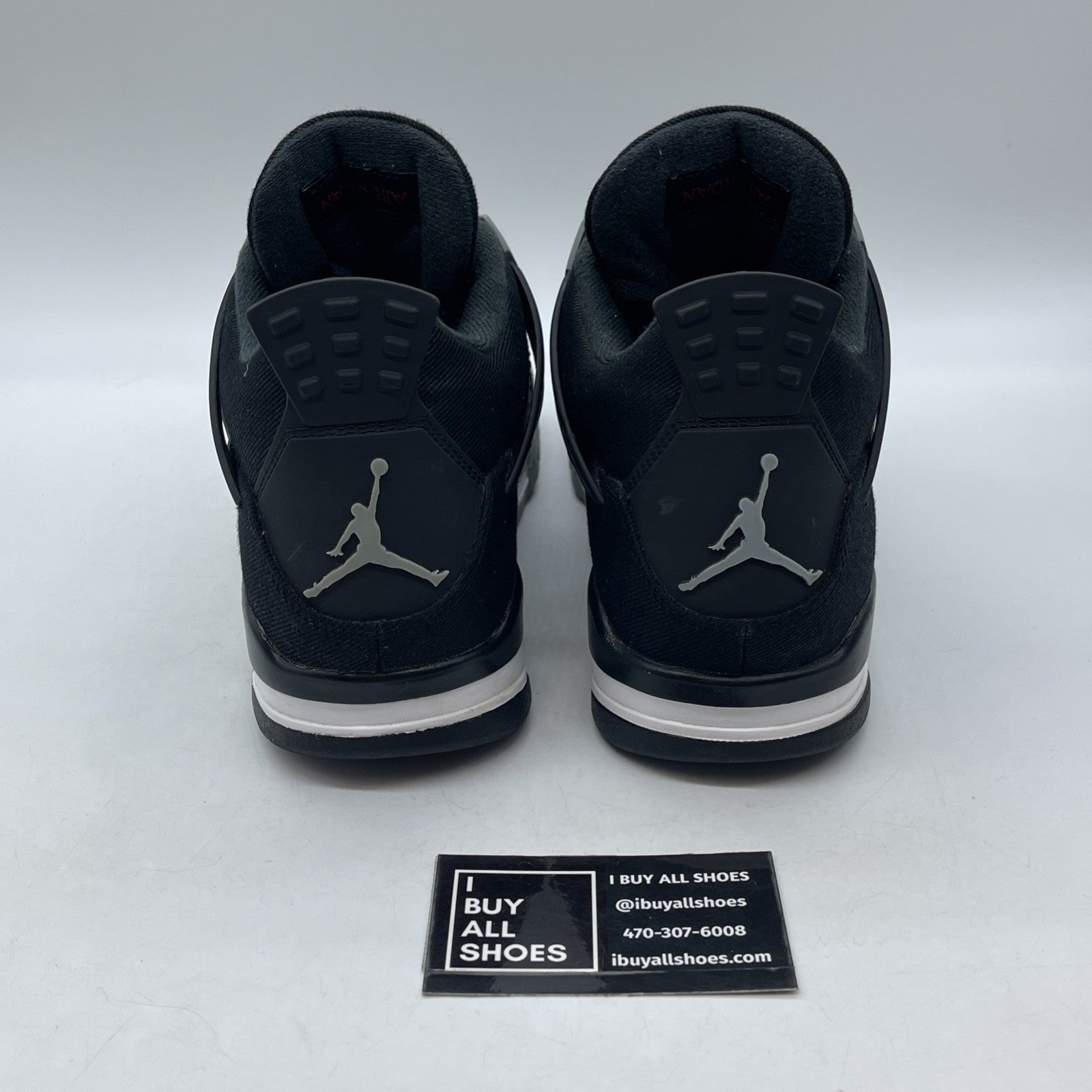 Size 10 - Jordan 4 Retro SE Mid Black Canvas Grey Suede (DH7138-006)