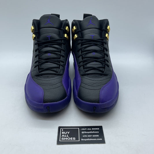Size 11.5 - Jordan 12 Retro Mid Field Purple Black Leather (CT8013-057)