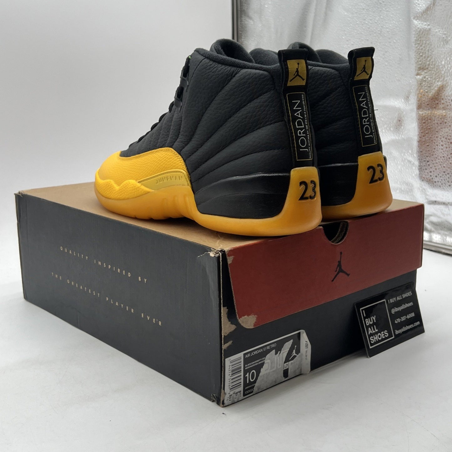 Size 10 - Air Jordan 12 Retro University Gold 2020 (130690-070)