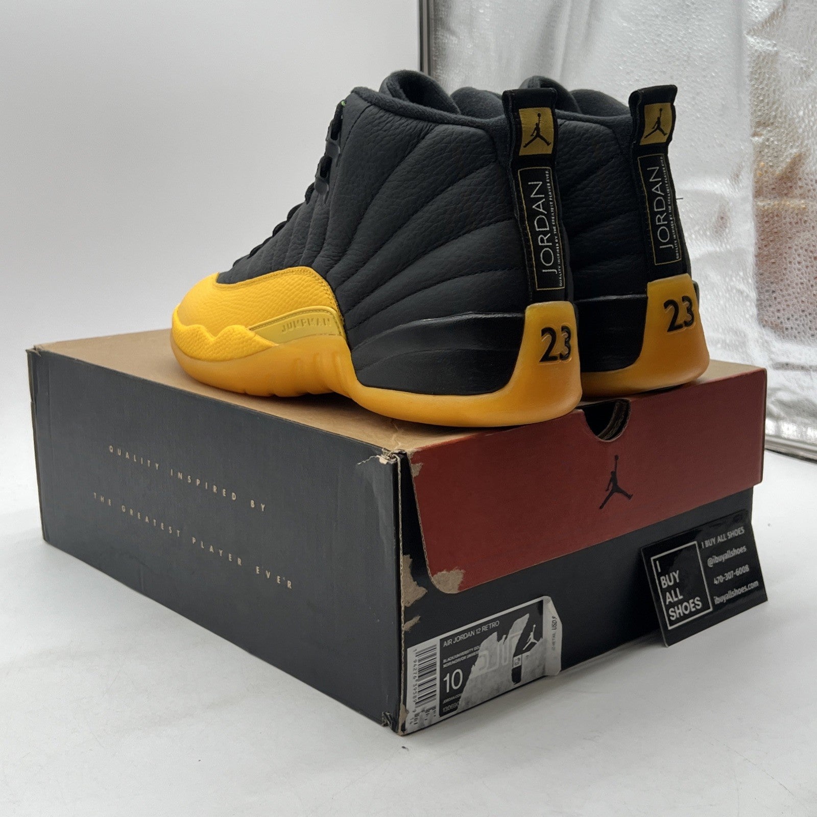 Size 10 - Air Jordan 12 Retro University Gold 2020 (130690-070)