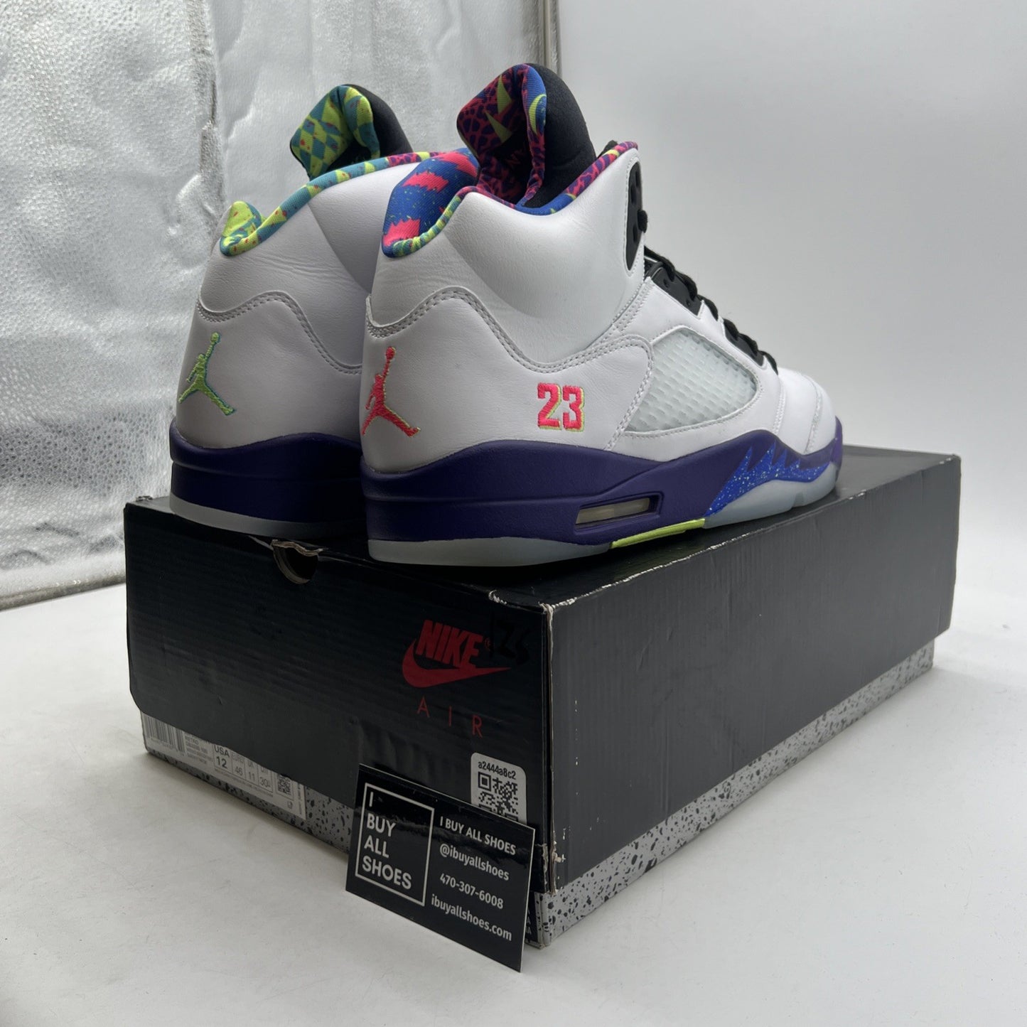 Size 12 - Air Jordan 5 Retro Alternate Bel-Air 2020 (DB3335-100)
