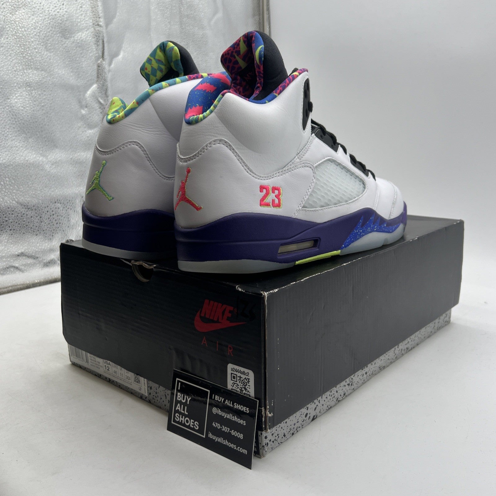 Size 12 - Air Jordan 5 Retro Alternate Bel-Air 2020 (DB3335-100)