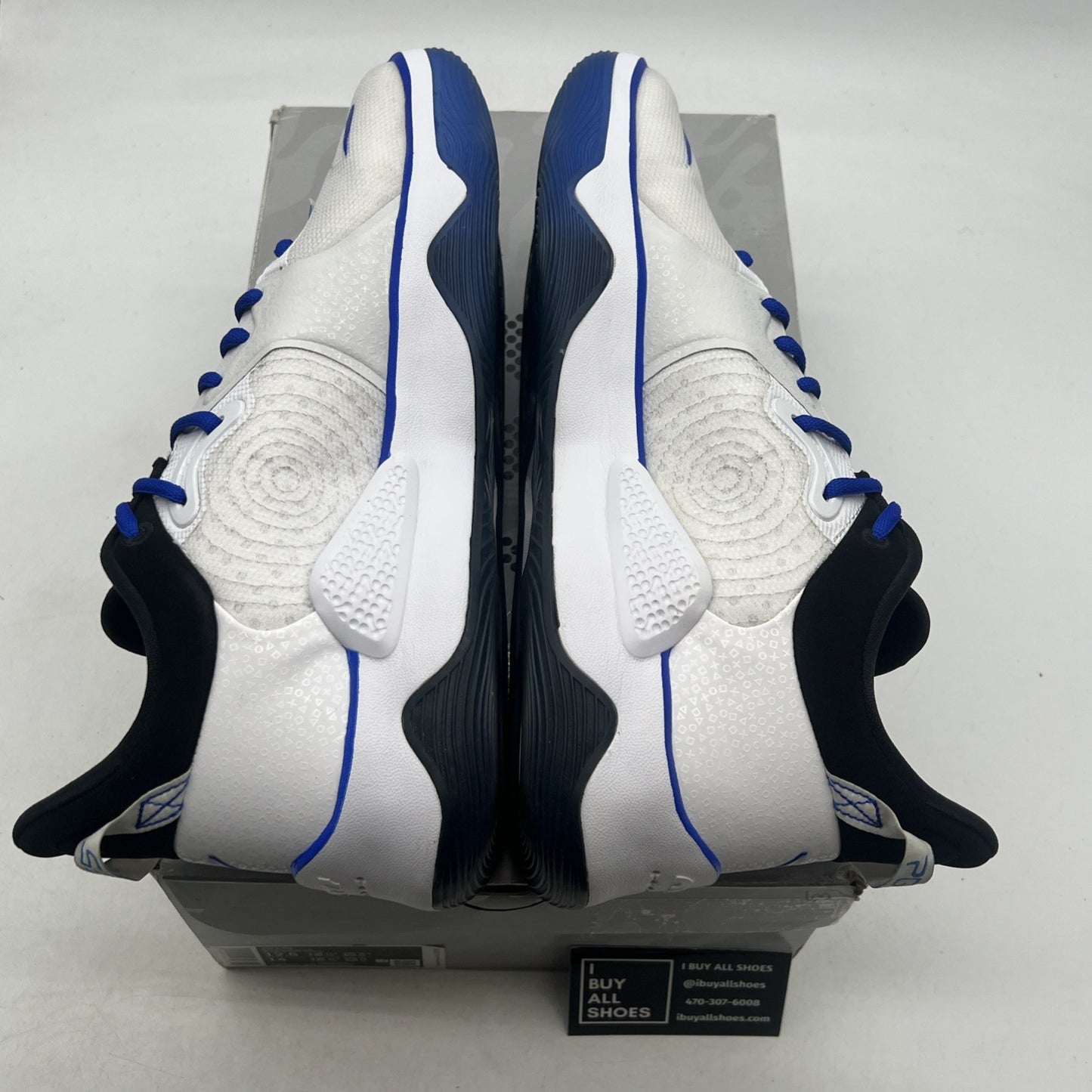Size 12.5 - PlayStation x Nike PG 5 White (CW3144-100)