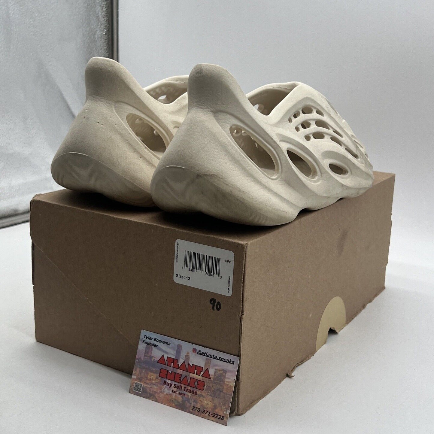 Size 12 - Yeezy Foam RNNR Sand (FY4567)