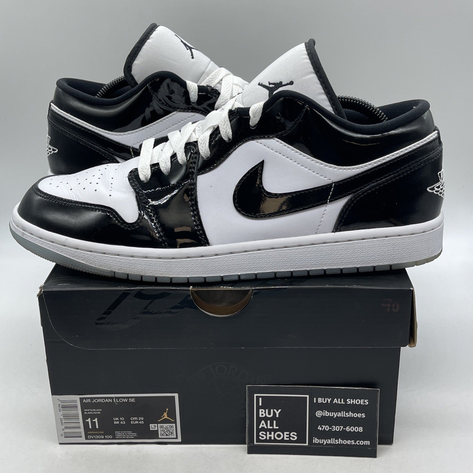Size 11 - Air Jordan 1 Low SE Concord (DV1309-100)