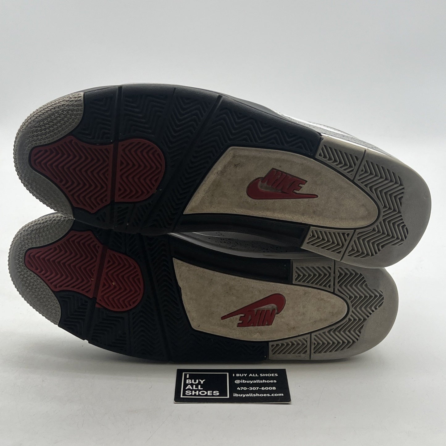 Size 13 - Air Jordan 4 Retro OG Mid White Cement (850606-192)