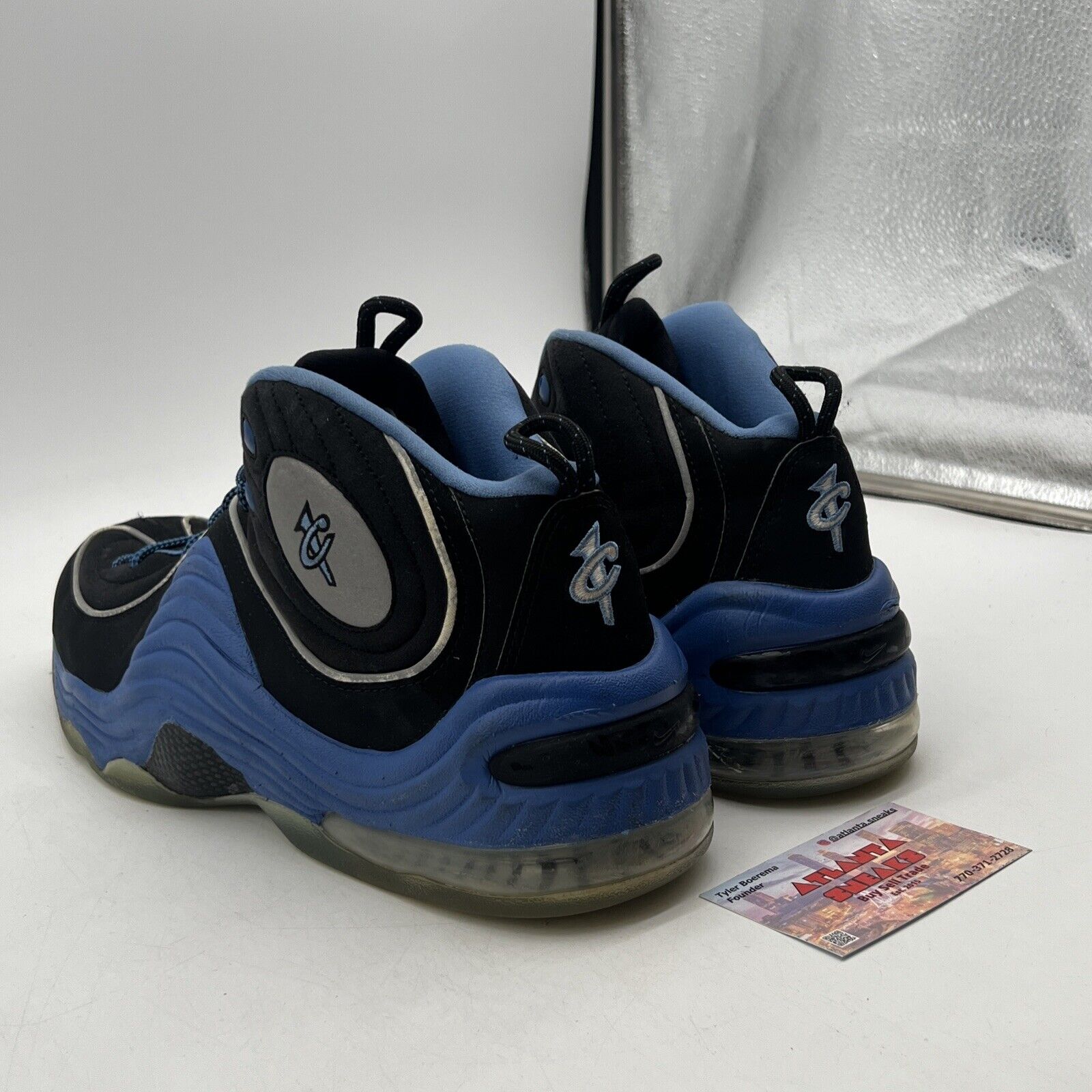 Size 13 - Nike Air Penny 2 Varsity Royal Black Blue (333886-005)