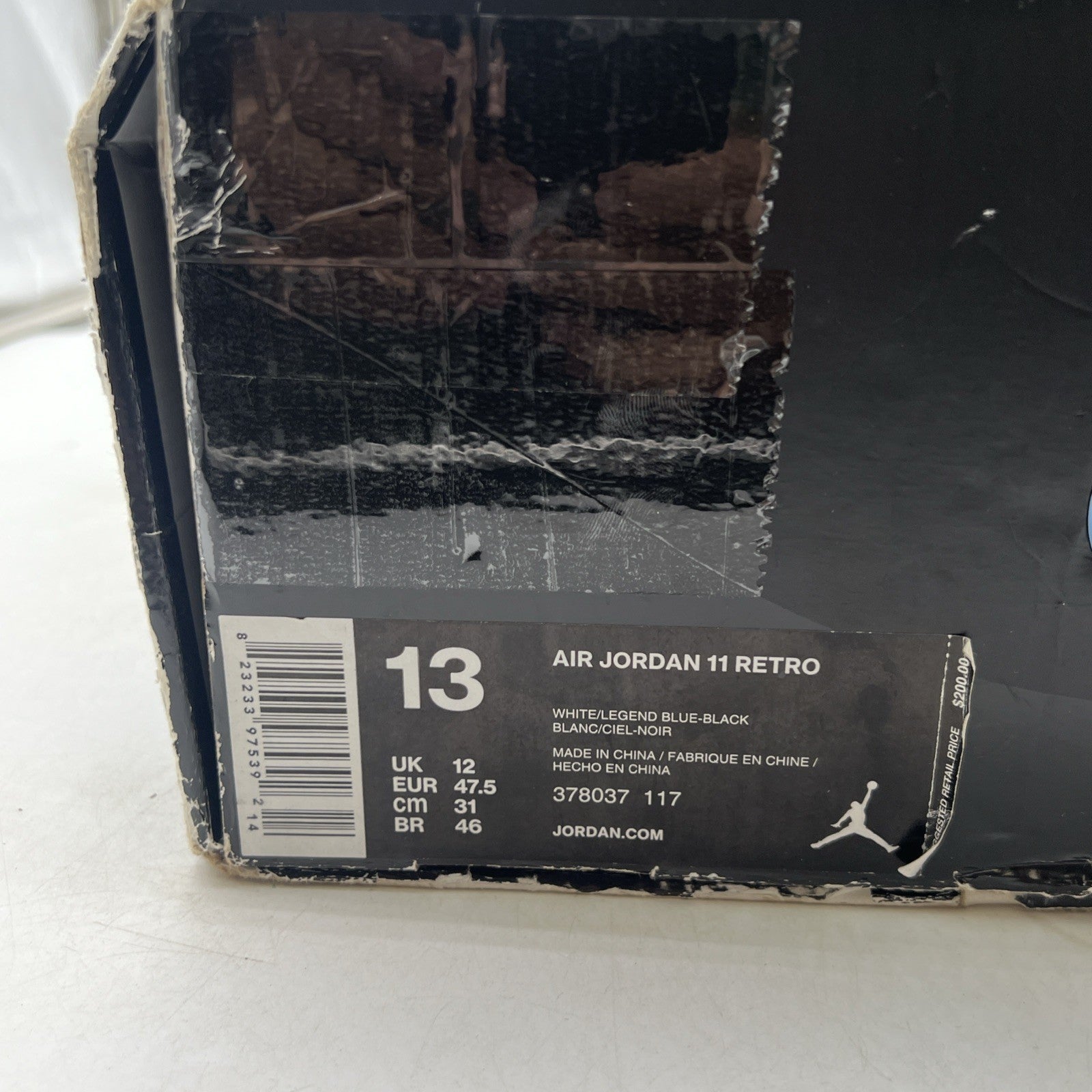 Size 13 - Air Jordan 11 Retro High Legend Blue (378037-117)