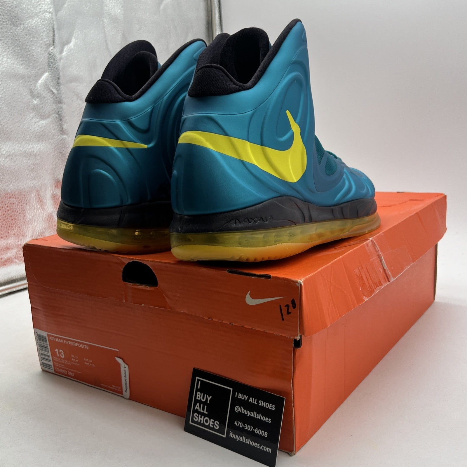Size 13 - Nike Air Max Hyperposite Blue (524872-303)