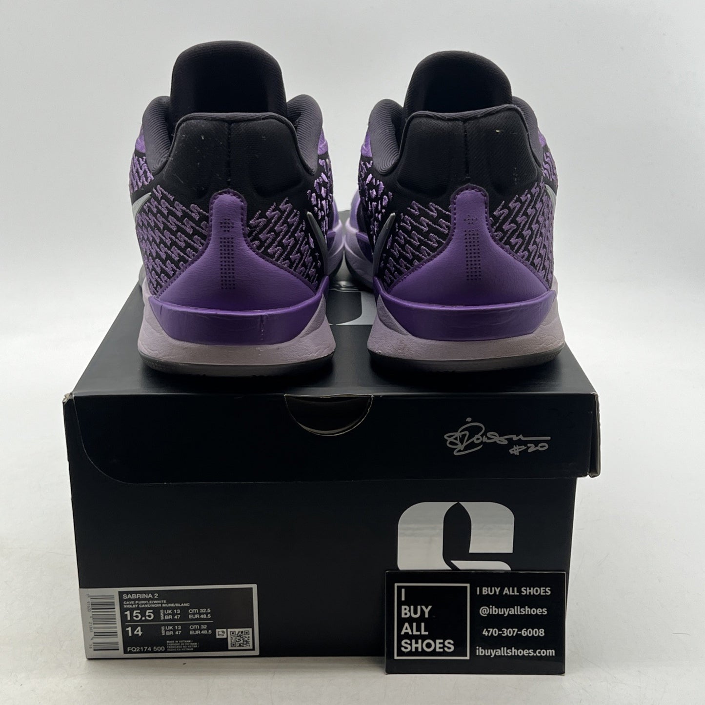 Size 15.5 - Nike Sabrina 2 Court Vision W (FQ2174-500)