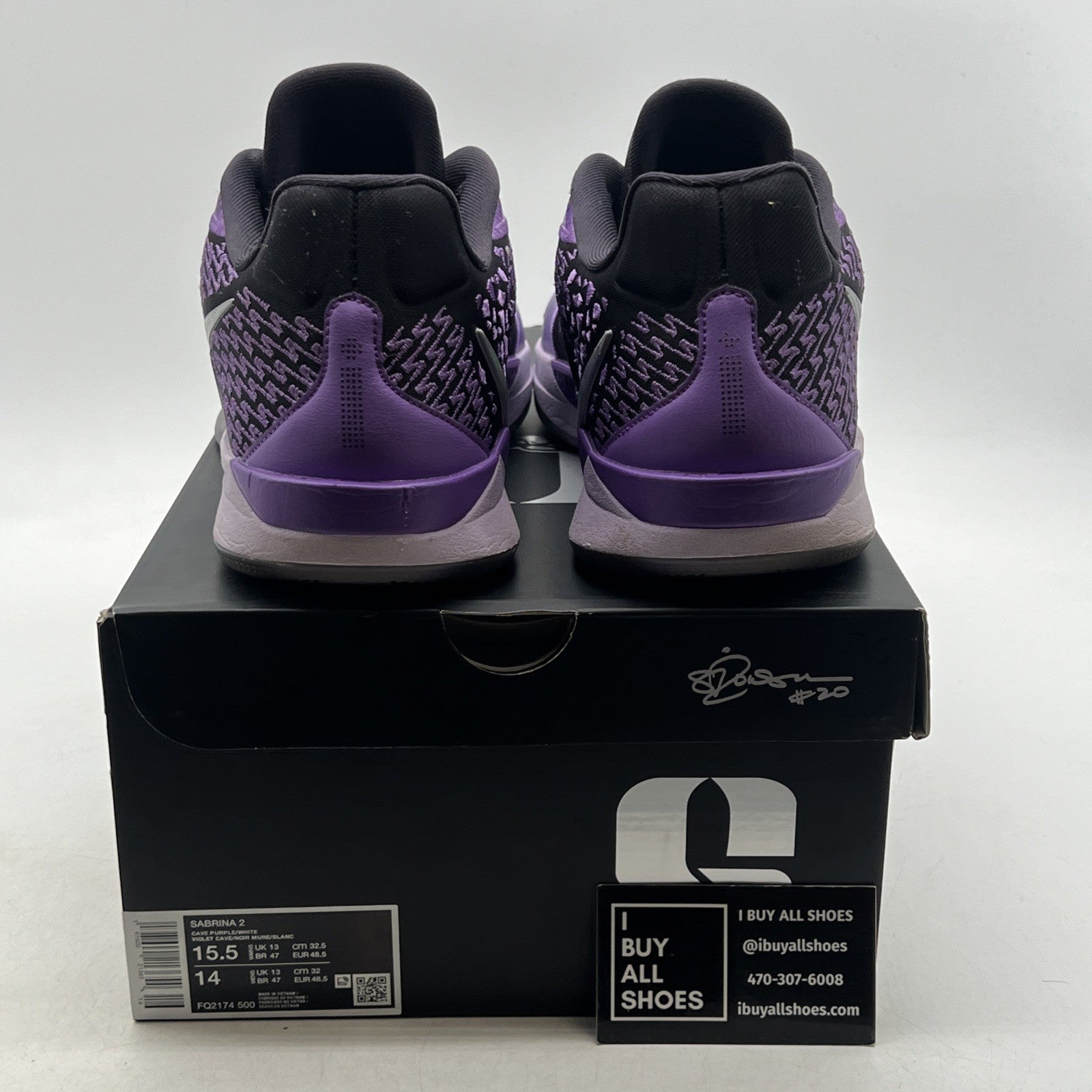 Size 15.5 - Nike Sabrina 2 Court Vision W (FQ2174-500)