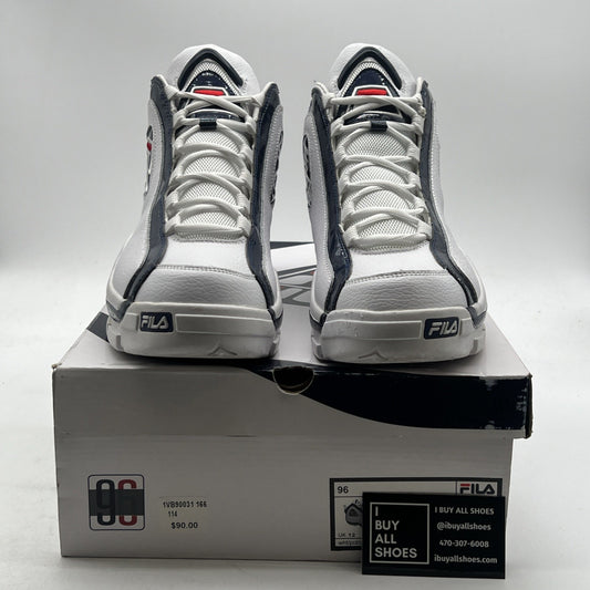 Size 13 - FILA 96' Grant Hill 2 Retro  White/Navy/Red (1VB90031-166)