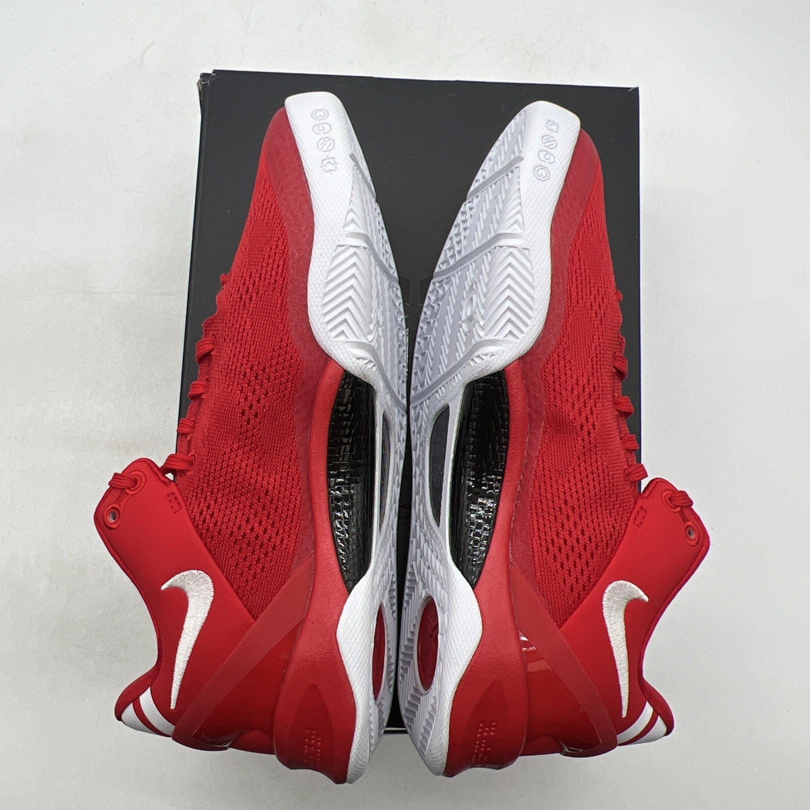 Size 5Y - Nike Kobe 8 University Red Basketball Sneakers (FN0266-601)