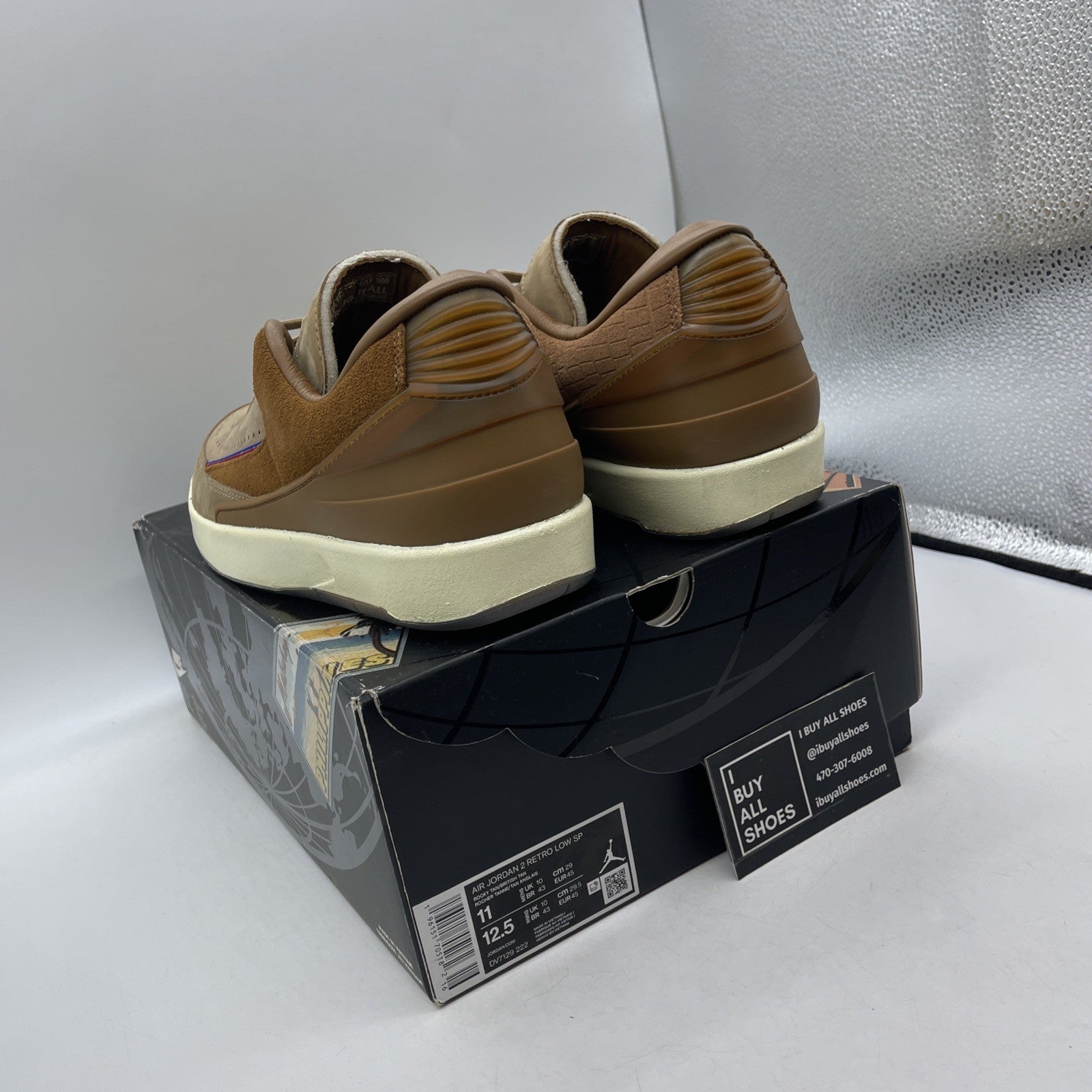 Size 11 - Nike Air Jordan 2 Retro Low Two 18 Brown (DV7129-222)
