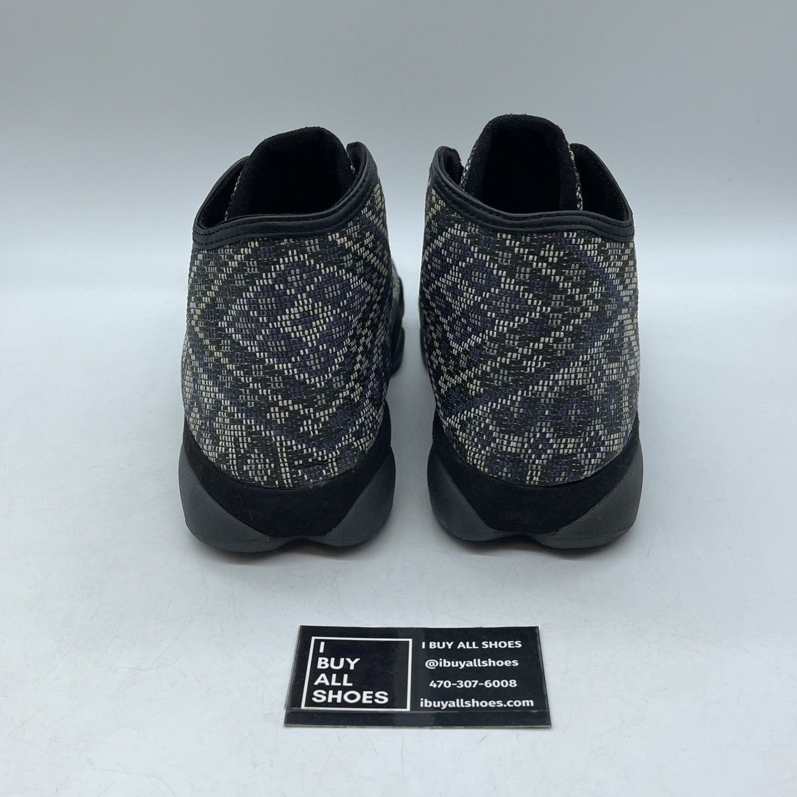 Size 11 - Jordan Horizon Premium BHM Black Purple Grey Suede (822333-022)