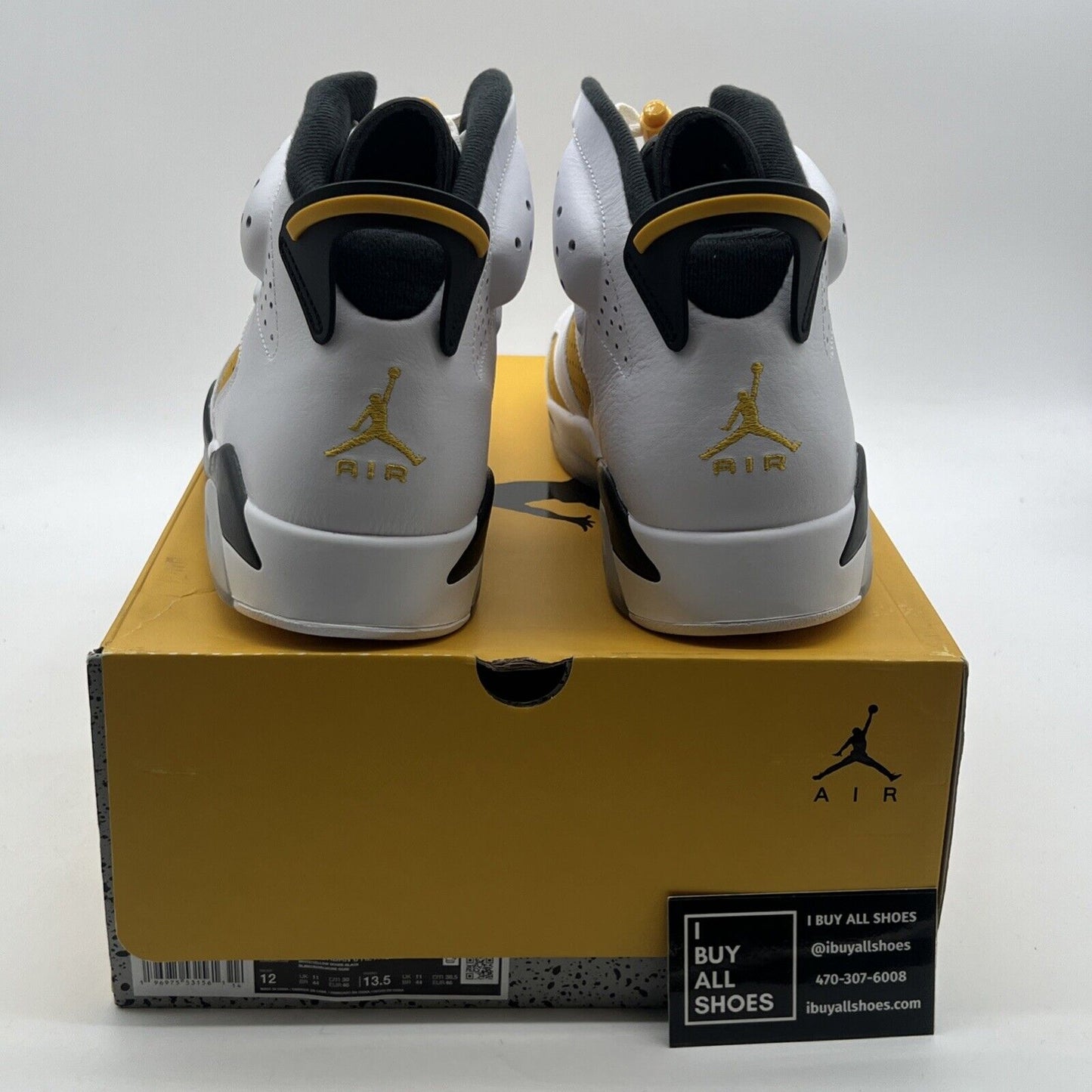 Size 12 - Air Jordan 6 Retro Yellow Ochre (CT8529-170)
