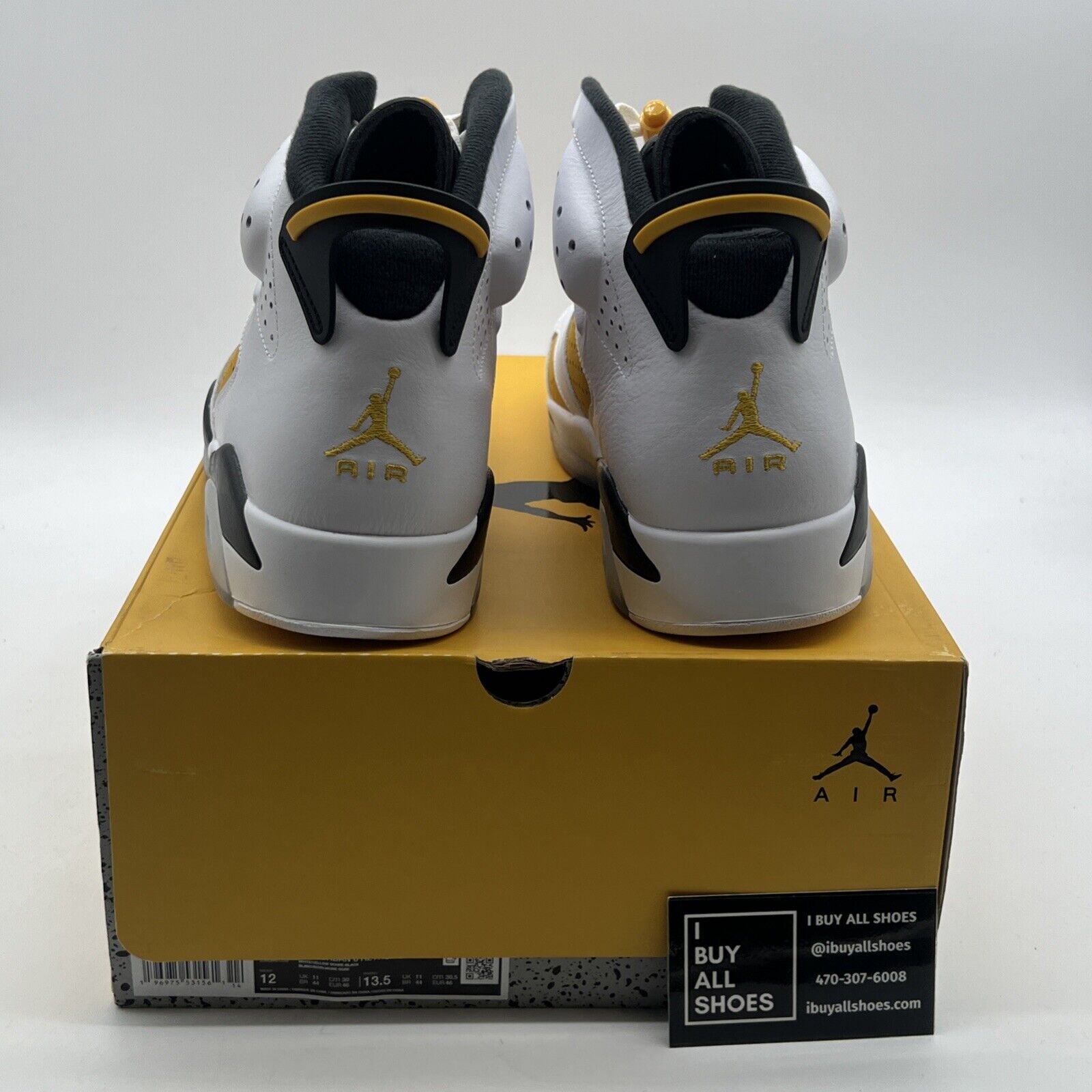Size 12 - Air Jordan 6 Retro Yellow Ochre (CT8529-170)