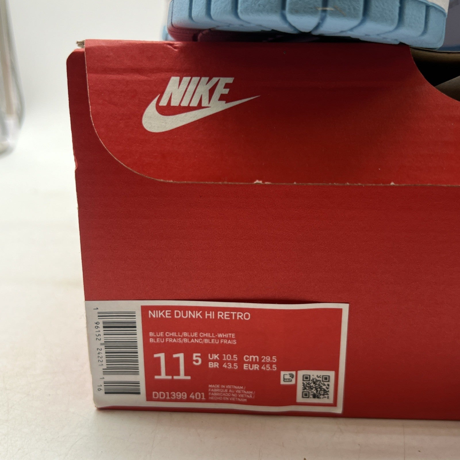 Size 11.5 - Nike Dunk High Blue Chill (DD1399-401)